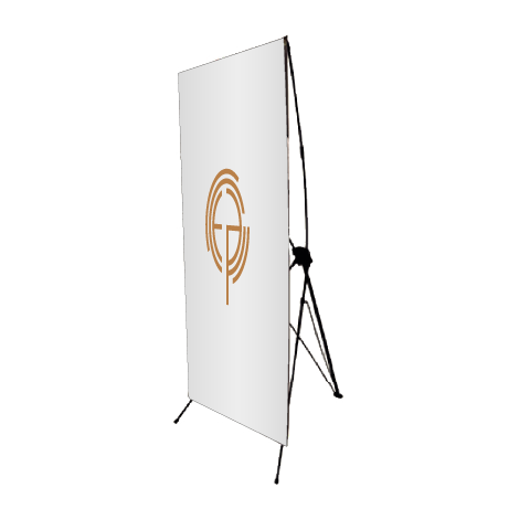 X-Banner | B 80 cm x H 180 cm | einseitig bedruckt