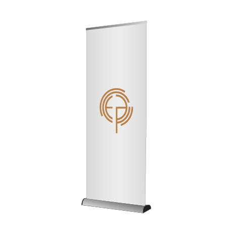 Roll-Up Change | B 85 cm x H 200 cm | einseitig bedruckt