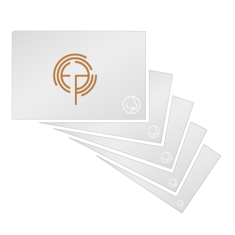 Visitenkarten | folienkaschiert | beidseitig bedruckt