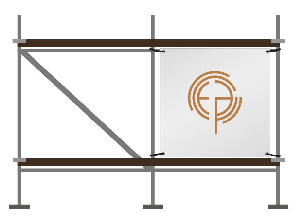 Gerüstbanner